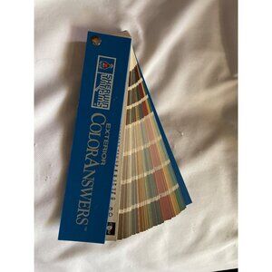 Sherwin-Williams Exterior ColorAnswers Fan Deck Paint Color Palette Guide